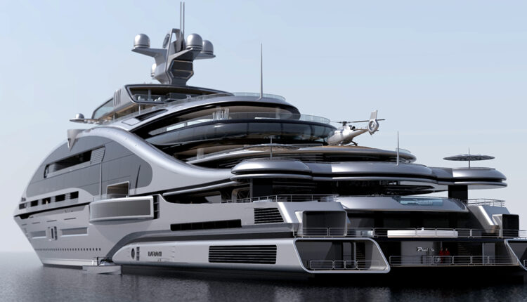 Prelude superyacht rear view 2